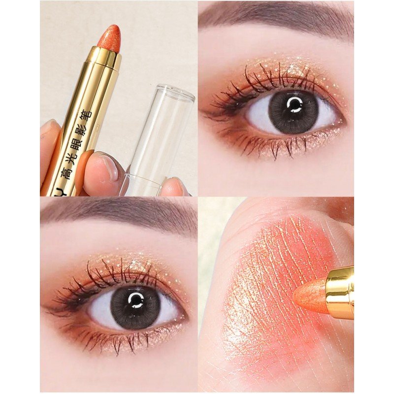 Pair of Eye Shadow highlight glittering Pen